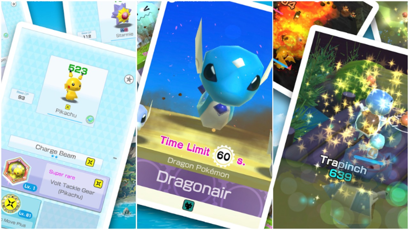 Illustration pour l'article intitulé Pokémon Rumble Rush se dirige vers iOS et Android